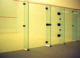 Squash Court Glass